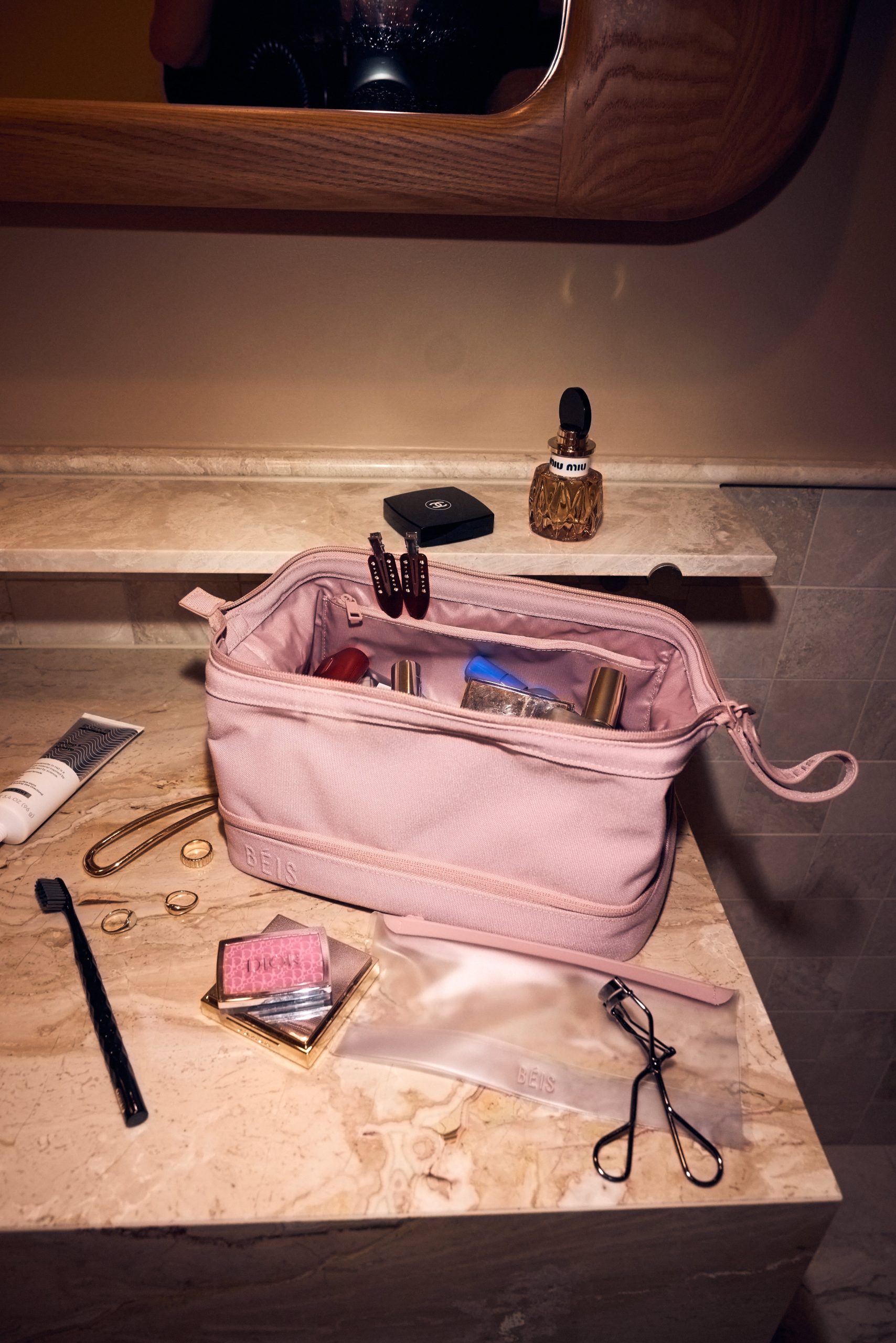 The Dopp Kit in Atlas Pink - Image 3