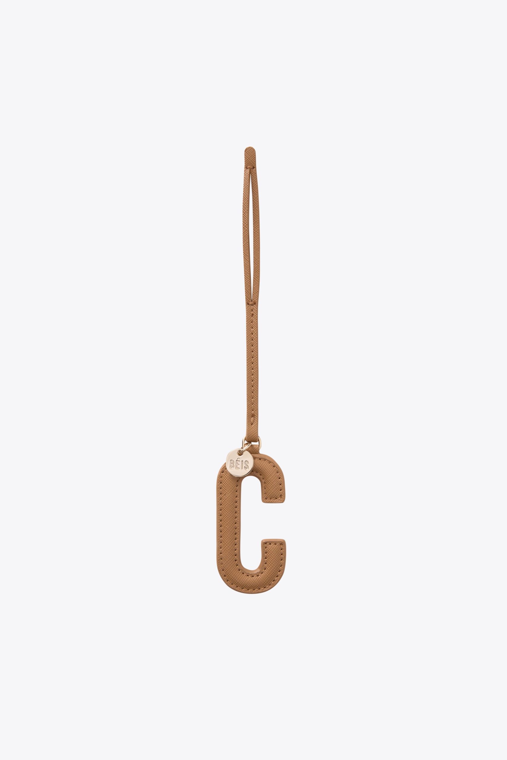 The Letter Charm in Camel - Image 8