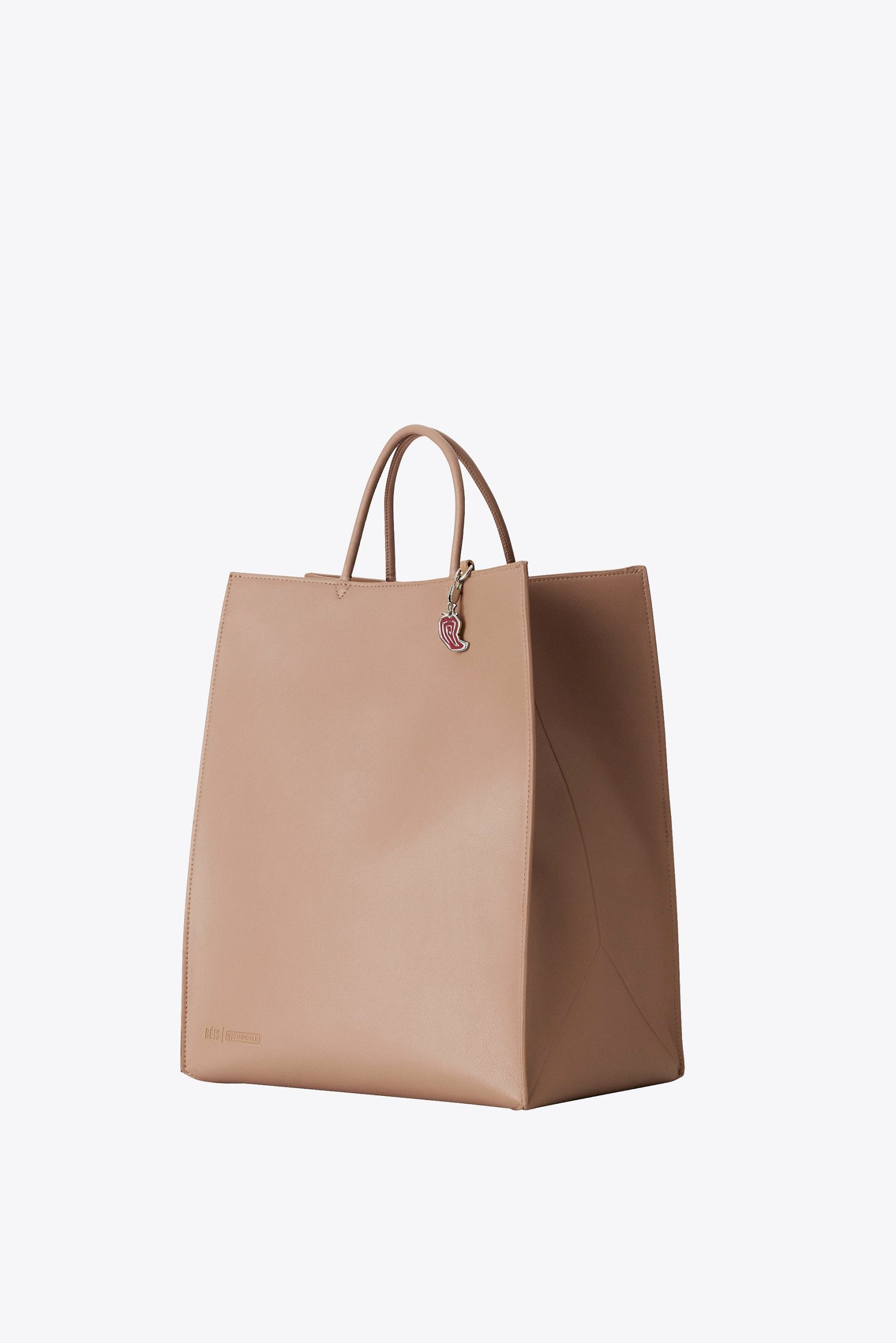 BÉIS x Chipotle The To Go Bag in Kraft Brown - Image 4