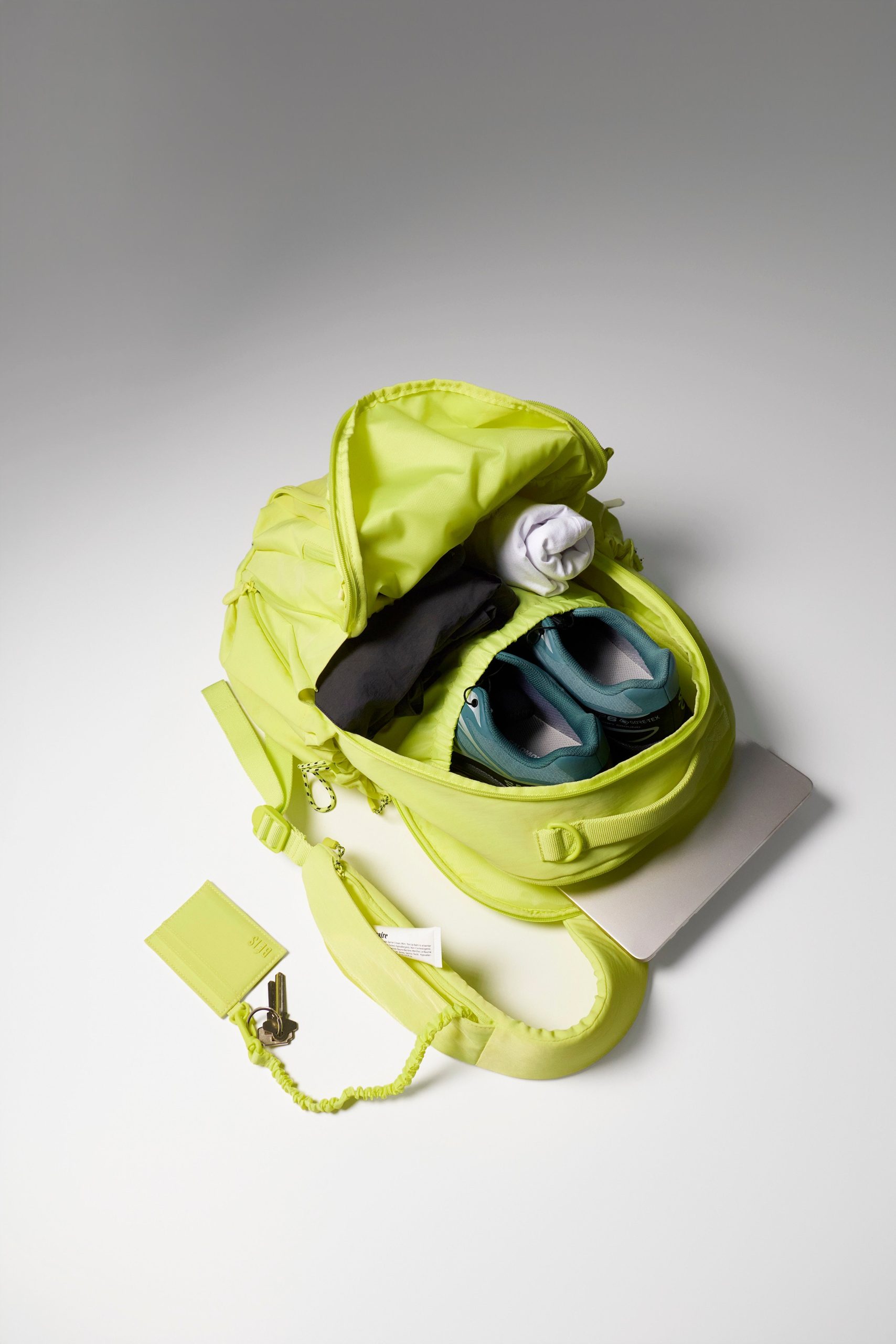 The North To South Backpack in Limone - Image 3