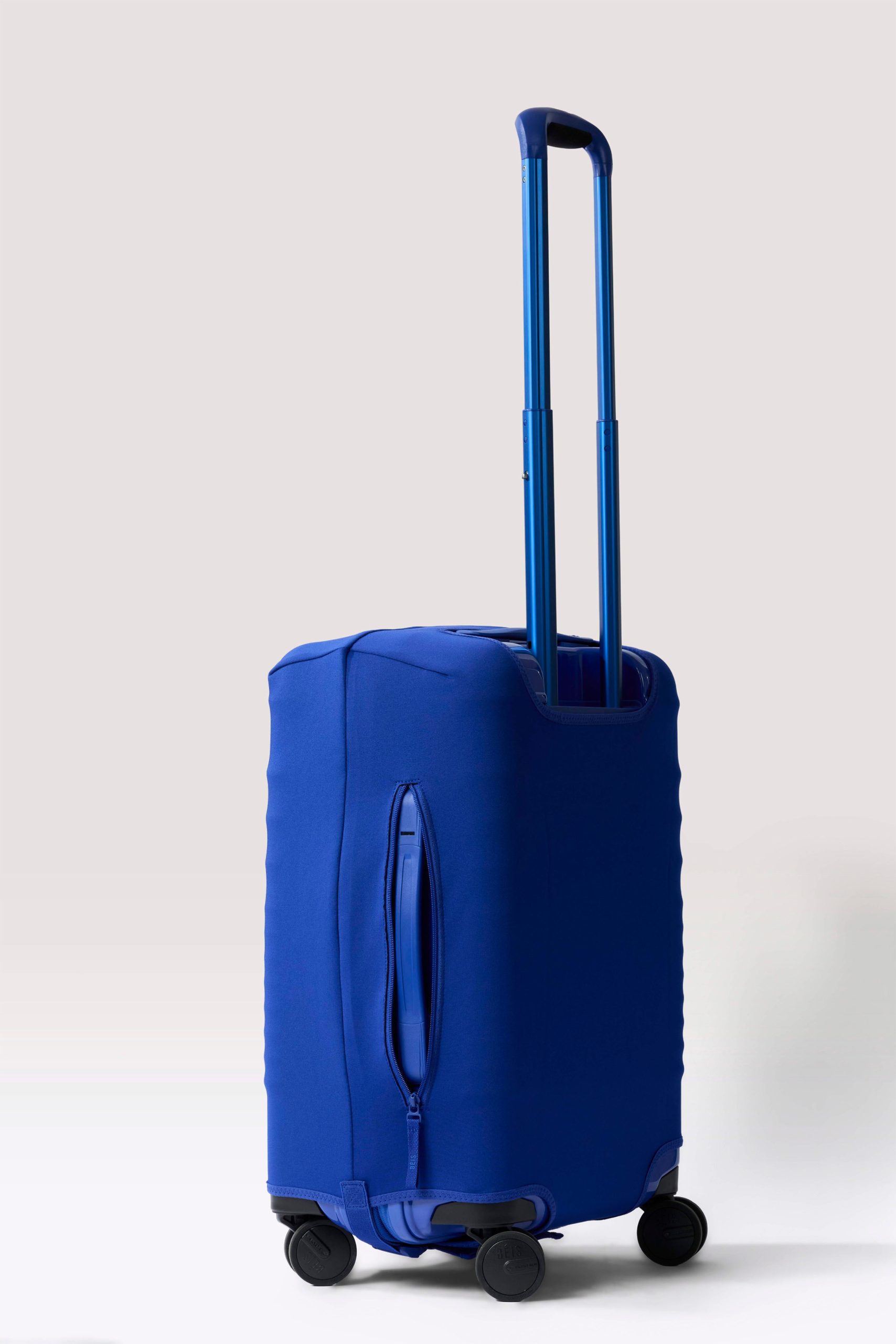 The Carry-On Luggage Cover in Cobalt Blue - Image 2