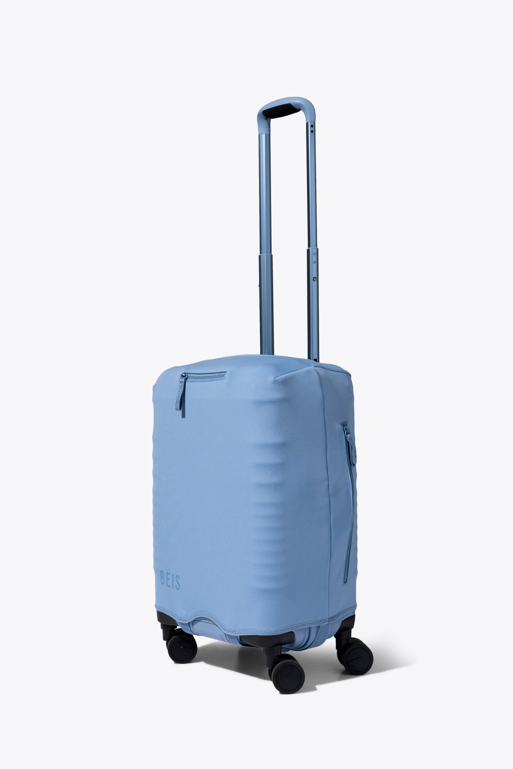 The Hybrid Carry-On Luggage Cover in Dusty Blue - Image 2