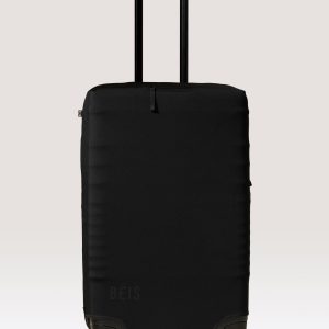The Medium Check-In Luggage Cover in Black