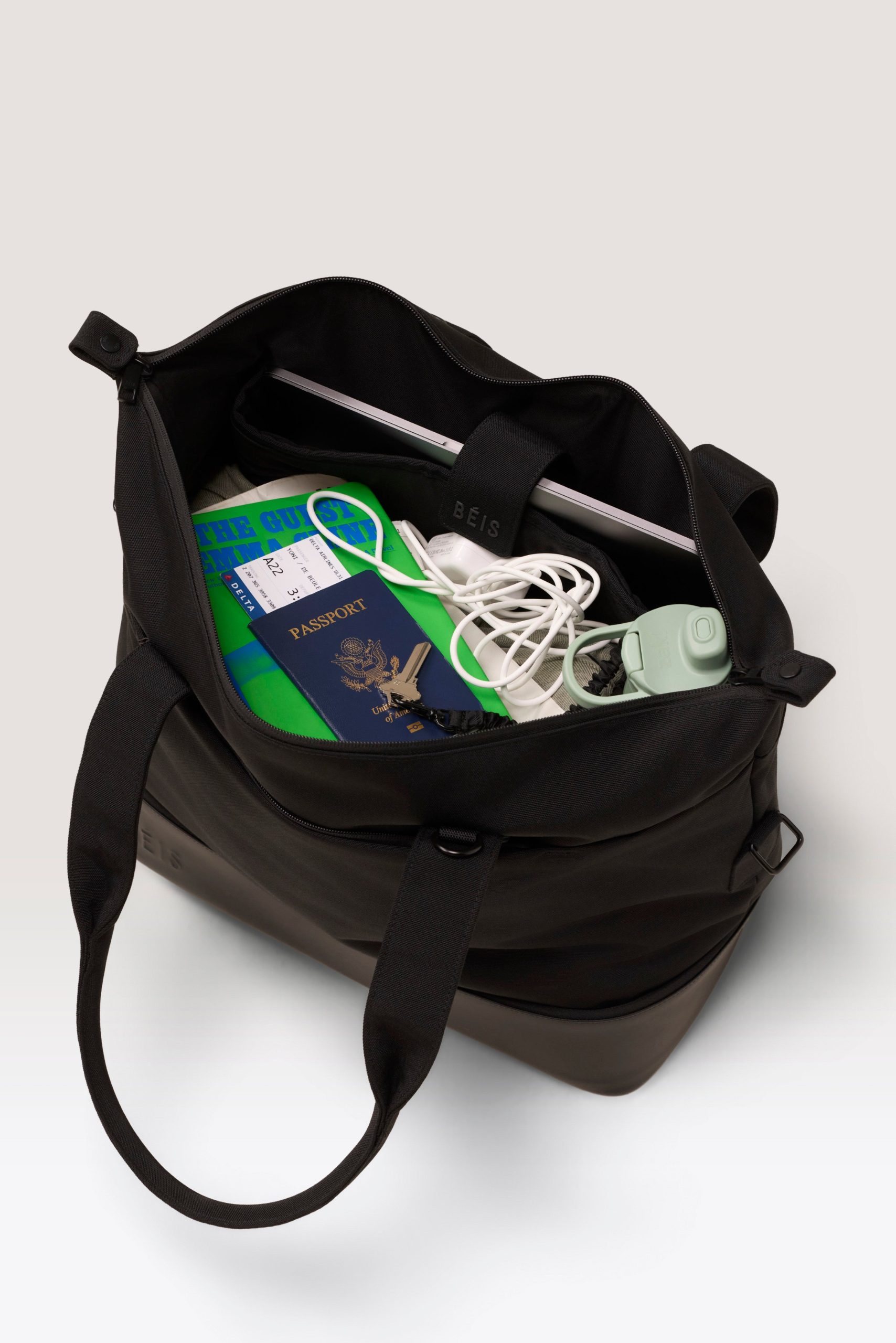 The Mini Weekender in Black - Image 3