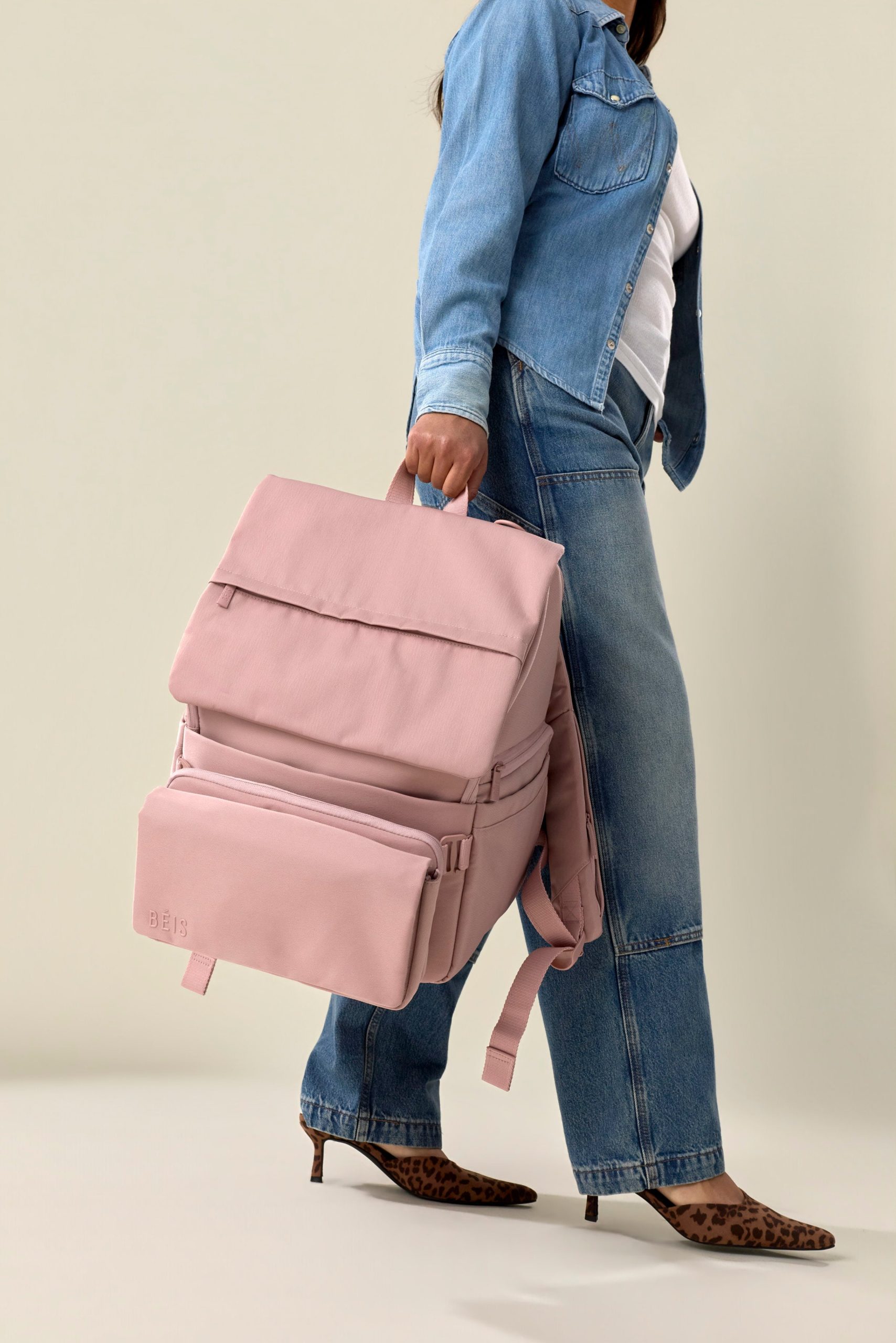 The Ultimate Diaper Backpack in Atlas Pink - Image 3