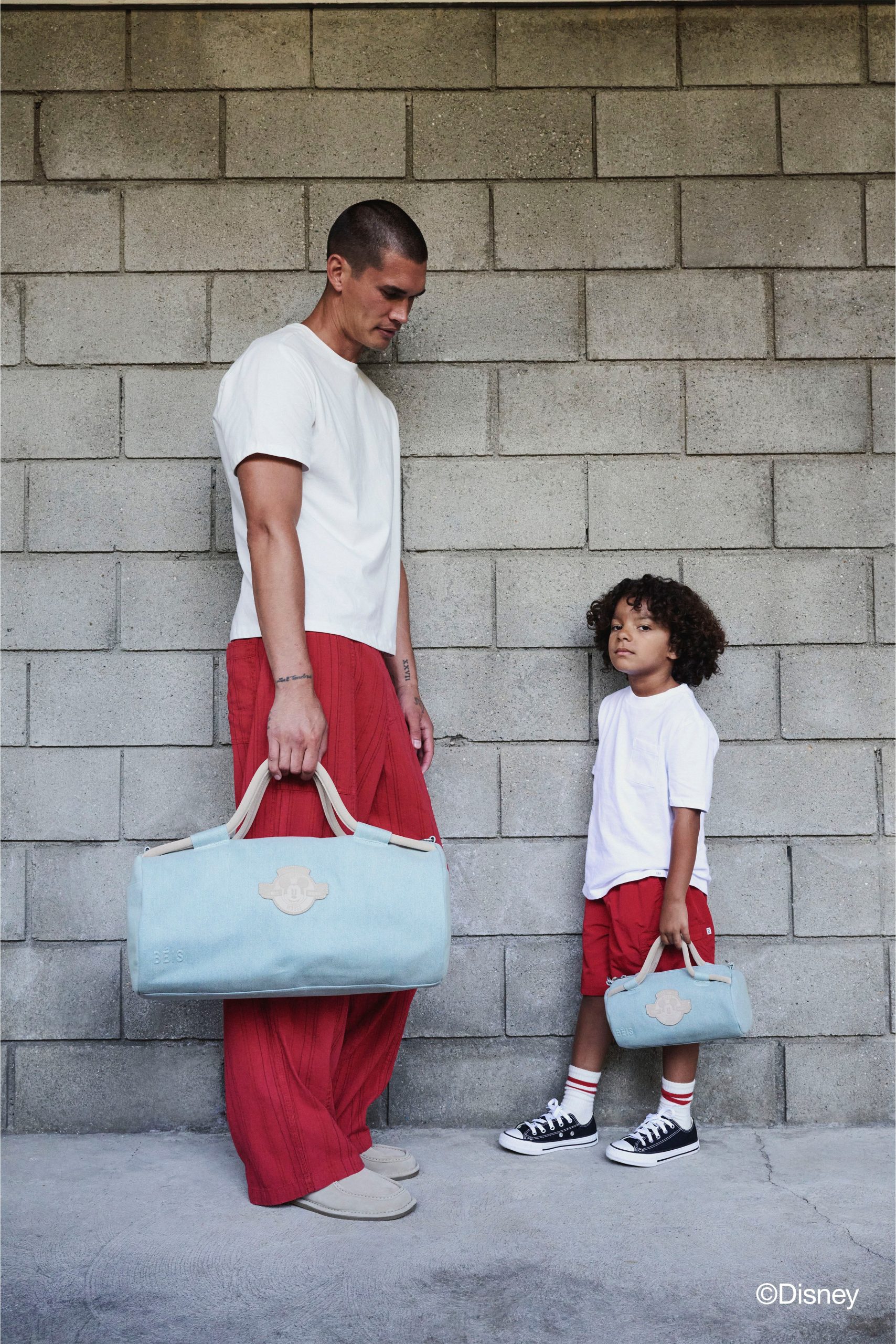 The Disney Small Duffle in Blue Jeans - Image 3