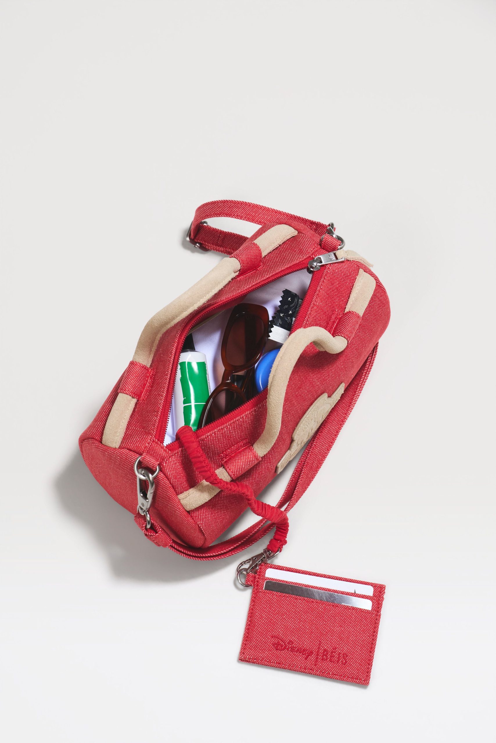The Disney Small Duffle in Red Jeans - Image 2