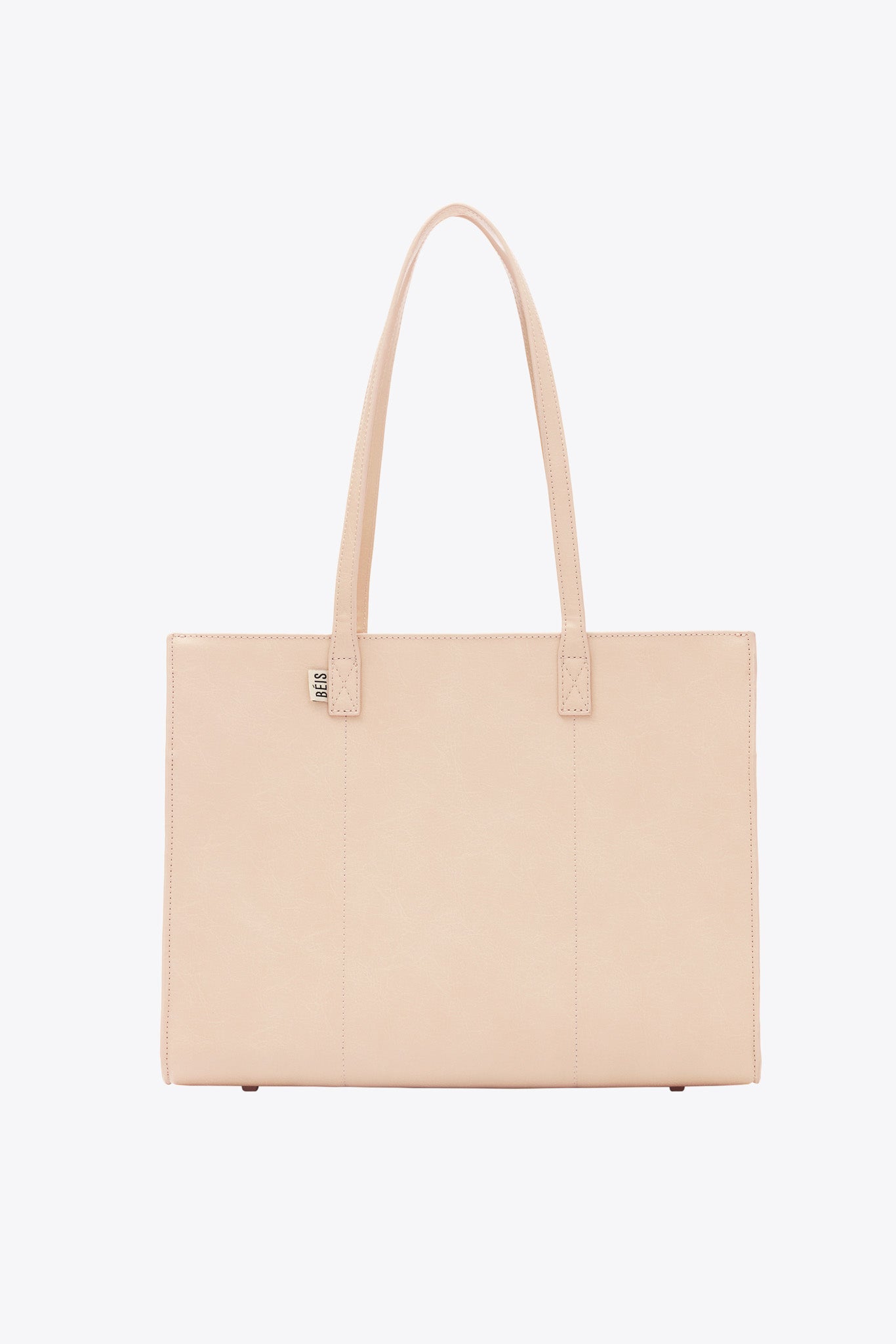 The Work Tote in Beige - Image 15