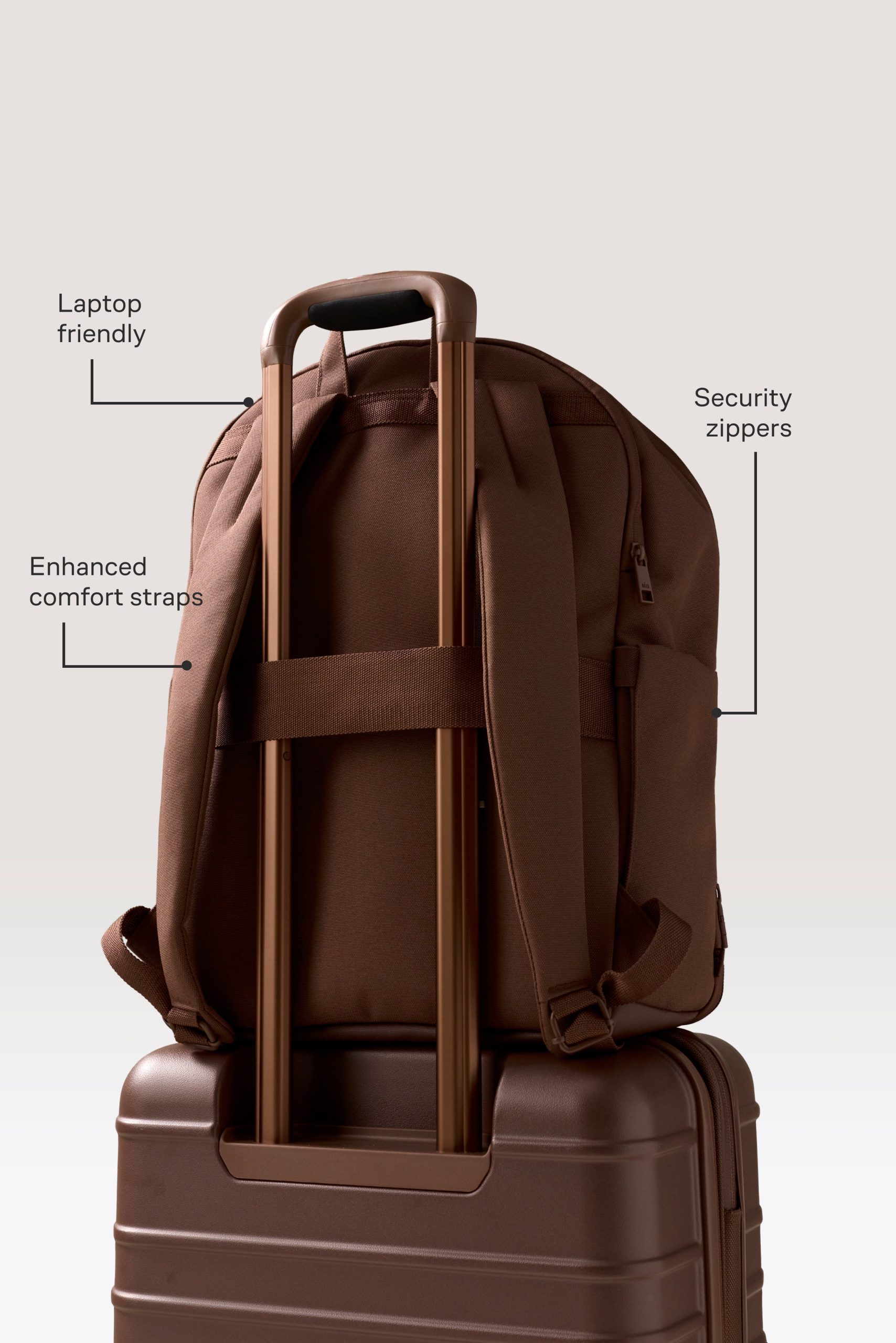 The Travel Backpack in Maple - Image 2